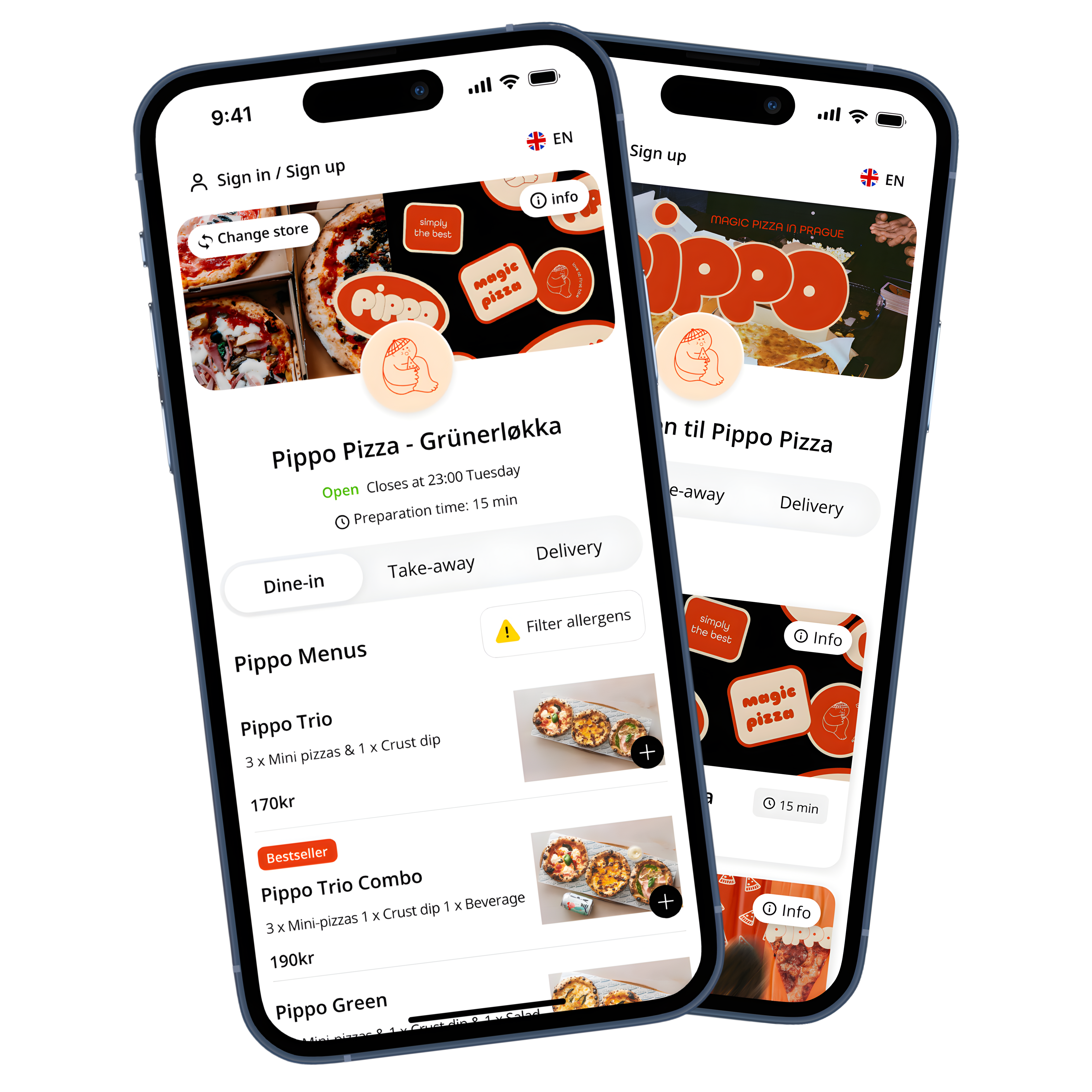 Pippo Pizza app